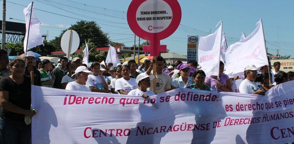 Democratisation et renforcement de l'Etat de droit et du respects des droits humains au Nicaragua