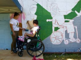 Des fresques murales pour une société plus inclusive des personnes en situation de handicap au Salvador 25