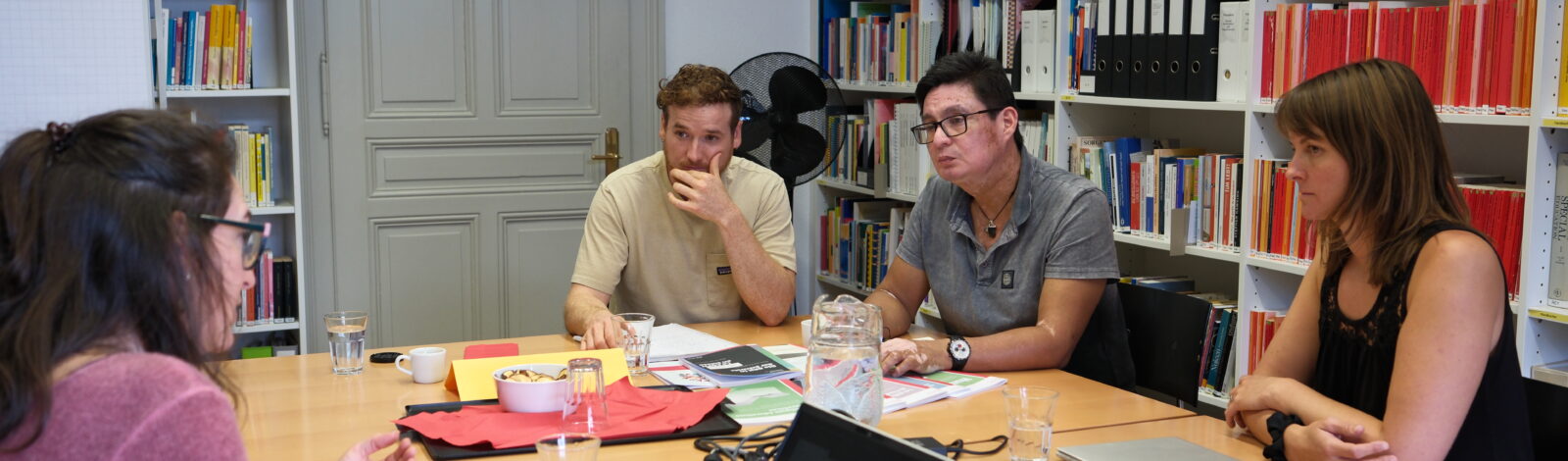 Echange Sud-Nord - Wilfredo Salazar et Joël Uehlinger, Los Angelitos - Septembre 2025